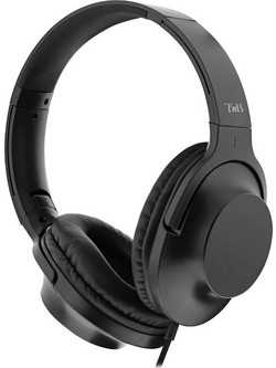 T'nb Home 2 Ενσύρματα Ακουστικά Τηλεόρασης Over Ear Μαύρα