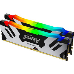 Kingston Fury Renegade RGB 32GB (2X16GB) DDR5 RAM 8000MHz C38 Silver