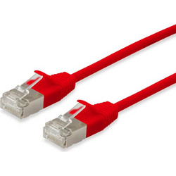 Equip F/FTP Cat.6a Καλώδιο Δικτύου Ethernet 15m Red