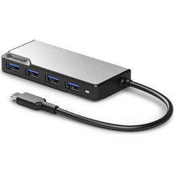 Alogic UCFUUA-SGR USB Hub 3.0 USB-C με 4 Θύρες USB-A