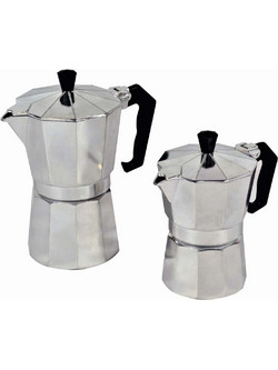 Sidirela E-2601 Μπρίκι Espresso 6Cups Inox