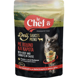 Le Chef Deli Sauces Menu with Beef & Carrot 100gr