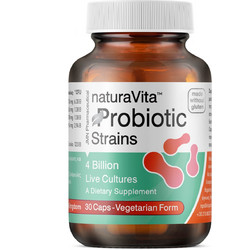 Natura Vita Probiotic Strains Προβιοτικά 30 Κάψουλες