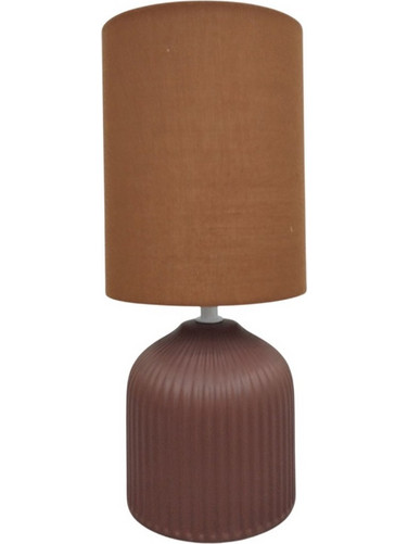 Φωτιστικό Επιτραπέζιο Rivo 035330 14,4x14,5x31cm E14 40W Dark Brown