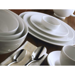 Πιατέλα Πορσελάνης Coupe 32cm White - Cryspo Trio