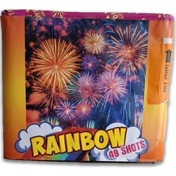 Πυροτεχνήματα Rainbow 49 βολές