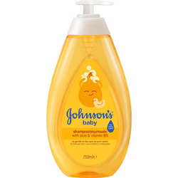 Johnson's Baby Βρεφικό Σαμπουάν Regular Χαμομήλι με Αντλία 750ml
