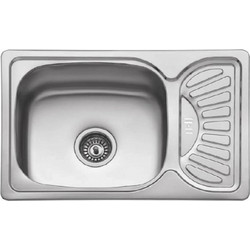 Karag BL 897 Ένθετος Νεροχύτης Inox Αντιστρεφόμενος Σατινέ 66x43cm