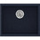 Sanitec Classic 341 Ένθετος Νεροχύτης Γρανίτη Ματ Granite Blue 40x50cm