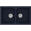 Sanitec Classic 322 Επικαθήμενος Νεροχύτης Γρανίτη Ματ Granite Blue 81x50cm