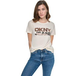 Μπλούζα Κοντομάνικη Dkny LOGO DJ6T1846-JNO Γυναικείο