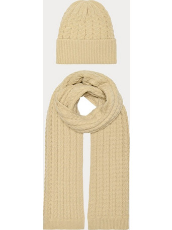 ΣΕΤ ΣΚΟΥΦΟΣ & ΚΑΣΚΟΛ ONLY ONLYASMIN KNIT BEANIE & SCARF SET NOMAD ONLY