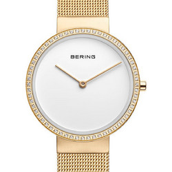 Bering Classic Γυναικείο Ρολόι με Χρυσό Μεταλλικό Μπρασελέ 14531-330