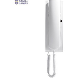 Universal wall-mounted interphone, white