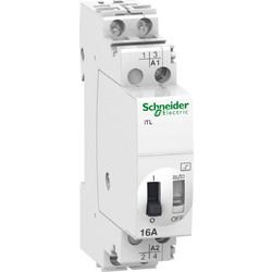 impulse relay iTL - 2P - 2 NO - 16A - coil 12 VDC - 24 VAC 50/60Hz
