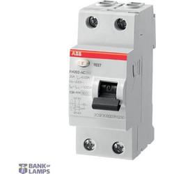 FH202 AC-25/0.03 Residual Current Circuit Breaker 2P AC type 30 mA