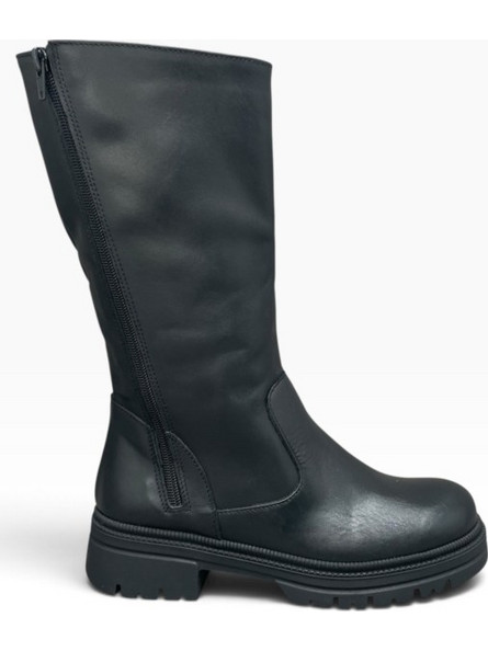 ΓΥΝΑΙΚΕΙΑ ΜΠΟΤΑΚΙΑ 3/4 SMART STEPS LEATHER 2802-BLACK