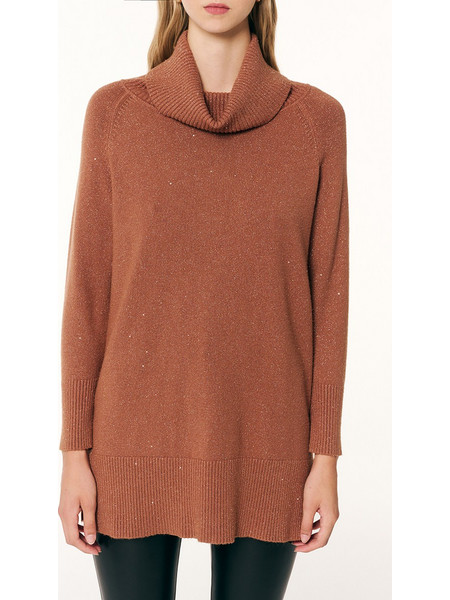 FOREL Πλεκτή μπλούζα 083.90.01.030-ΚΑΜΗΛΟ Camel