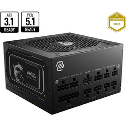 MSI MAG A750GL 750W Τροφοδοτικό Υπολογιστή ATX 3.0 80 PLUS Gold