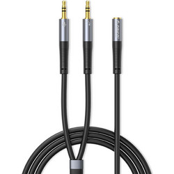Orico AX1 audio adapter mini jack 3.5 mm headphone and microphone splitter 0.5 m - black
