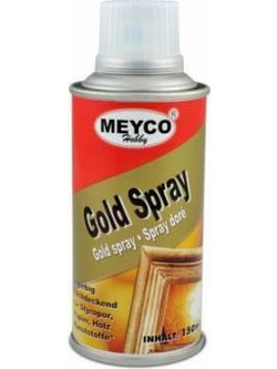 Meyco 65771 Σπρέι Χρυσό 150ml