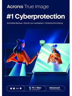 Acronis True Image Advanced (1 Device -1 Year 50 GB Ηλεκτρονική Άδεια - άμεση παράδοση σε mail την ίδια ημέρα