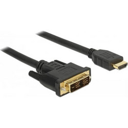 DeLock Cable DVI-D male - HDMI male 1.5m (85583)