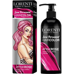 Lorenti Haircolor Pink Ημιμόνιμη Βαφή Μαλλιών 200ml