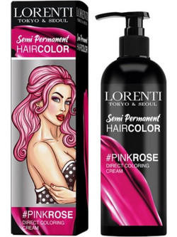 Lorenti Haircolor Pink Ημιμόνιμη Βαφή Μαλλιών 200ml