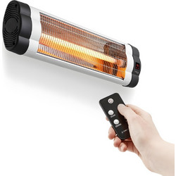 Eurolamp 300-42010 Επιτοίχια Σόμπα Χαλαζία 2000W με Θερμοστάτη