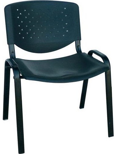 MILOS PP ΜΑΥΡΟ ΚΑΡΕΚΛΑ ΒΑΦΗΣ 55X57X80.5εκ. 01.0228