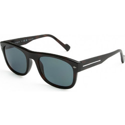 Vogue VO5754S 23862V Ανδρικά Γυαλιά Ηλίου Τετράγωνα Κοκάλινα Μαύρα με Μπλε Φακό
