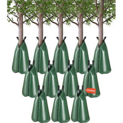 Σακούλα ποτίσματος VEVOR Tree, 12 πακέτα 20 γαλονιών Πότισμα σακούλες για νέα δέντρα, 5-9 ώρες αργής απελευθέρωσης επαναγεμιζόμενες σακούλες άρδευσης δέντρων με φερμουάρ, ανθεκτικό σύστημα ποτίσματος