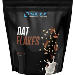 Oat Flakes Flavoured 1kg - Self Omninutrition - Vanilla Cream