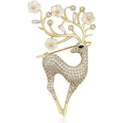 Brooch Enchanted Deer