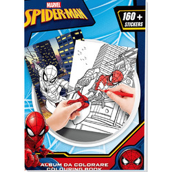 ΜΠΛΟΚ ΖΩΓΡΑΦΙΚΗΣ ΜΕ ΑΥΤΟΚΟΛΛΗΤΑ SPIDERMAN