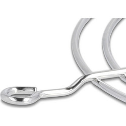 DELOCK σχάρα για 60mm ανεμιστήρα 67305, μεταλλική, ασημί