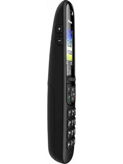 Panasonic KX-TGH710 Ασύρματο Τηλέφωνο με Ανοιχτή Ακρόαση Μαύρο Ασημί