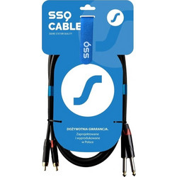 Sound Station Quality (SSQ) SSQ Cable 2x 6.3mm male - 2x RCA male 2m (SS-1428)