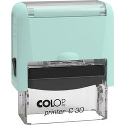 Σφραγίδα Colop C30 5 Σειρών Pastel Mint