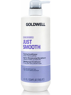 Goldwell Dualsenses Just Smooth Conditioner για Φριζάρισμα για Ταλαιπωρημένα Μαλλιά 1lt