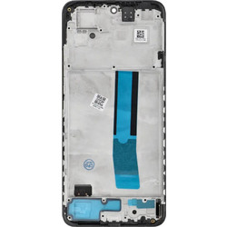 Συμβατή Οθόνη LCD και Μηχανισμός Αφής για Xiaomi Redmi Note 11 4G με Πλαίσιο - Μαύρο (In-Cell)