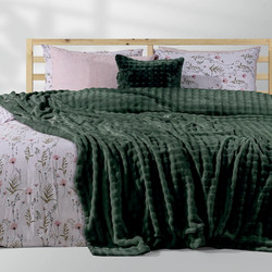 Κουβέρτα Ημίδιπλη Διπλής Όψης 160x220 Kvall Λαδί Lino Home