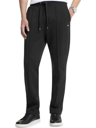 Michael Kors Dbl Knit Ανδρικό Παντελόνι Φόρμας Μαύρο CS652X25MF-001