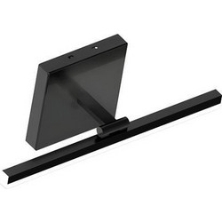 ΦΩΤΙΣΤΙΚΟ ΜΠΑΝΙΟΥ ΑΛΟΥΜΙΝΙΟ 14W 1260Lm 3CCT(3000-4000-6000K) 400mm IP44 ΜΑΥΡΟ ARTE ILLUMINA ZENGLOW