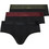 Hugo Boss Ανδρικά Σλιπ Βαμβακερά Μαύρα 3Pack 50532570-018