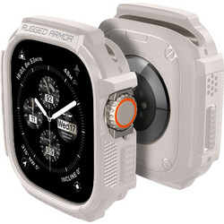 Spigen Rugged Armor Θήκη για Apple Watch Ultra 1 / 2 / 3 49mm Μπεζ
