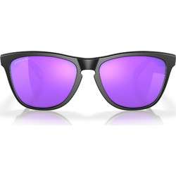 Oakley OO9013 H6 Ανδρικά Γυαλιά Ηλίου Τετράγωνα Κοκάλινα Μαύρα με Μωβ Καθρέπτη Φακό