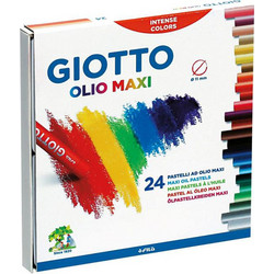GIOTTO OLIO MAXI ΛΑΔΟΠΑΣΤΕΛ (24 ΤΕΜ)