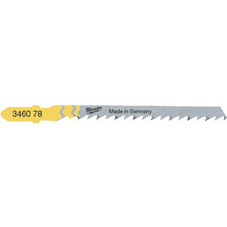 ΛΑΜΑ ΣΕΓΑΣ ΓΙΑ ΚΑΜΠΥΛΕΣ ΣΕ ΞΥΛΟ 75 Χ 4 ΜΜ T 244 D - 5 ΤΕΜ Milwaukee (4932346078)
